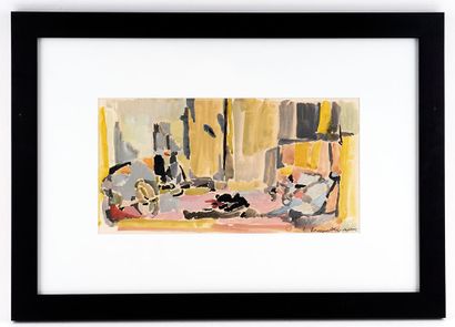 BRANDTNER, Fritz (1896-1969)
Sans titre
Aquarelle...