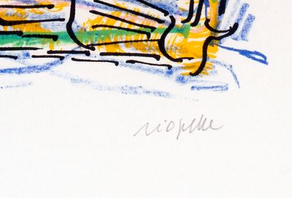 RIOPELLE, Jean-Paul (1923-2002) 
