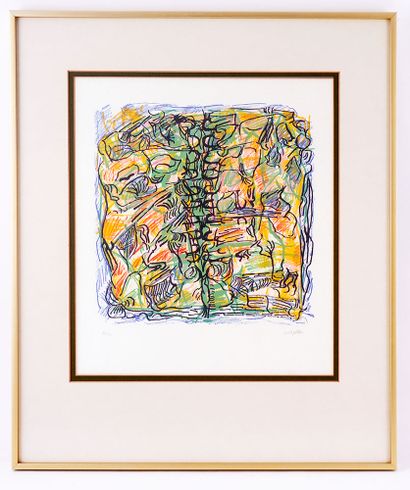 RIOPELLE, Jean-Paul (1923-2002) 
