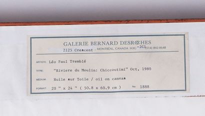 TREMBLÉ, Leopold (Léo-Paul, dit) (1924-1995)
