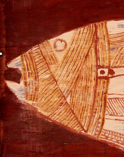 MUNAKALI, Andrew (c.1940-1988)
Sans titre
Pigments...