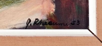 RHÉAUME, Jeanne Leblanc (1915-2000) 
Sans...