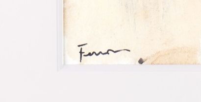 FERRON, Marcelle (1924-2001)
Untitled
Gouache
Signed...
