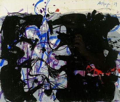 ALLEYN, George Edmund (1931-2004)
Untitled
Gouache
Signed...