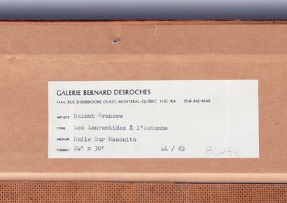 GRANSOW, Helmut (1921-2000)
