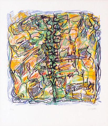 RIOPELLE, Jean-Paul (1923-2002) 
