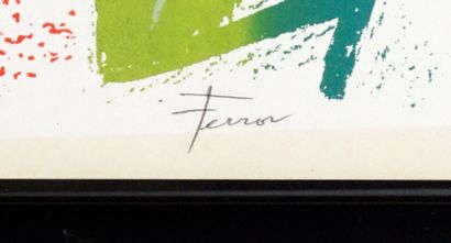 FERRON, Marcelle (1924-2001)
Sans titre
Lithographie
Signée...