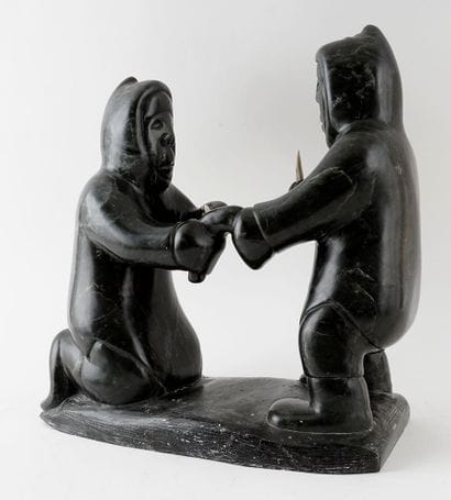 NINGEOK, Adamie (1948-)
The Squabble
Soapstone...