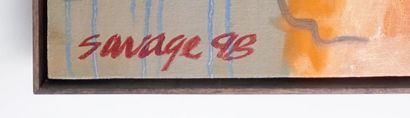 SAVAGE, Michel (1953-)
Untitled - Orange...