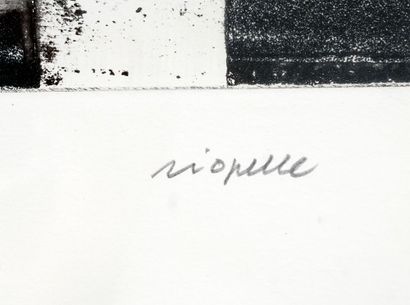 RIOPELLE, Jean-Paul (1923-2002) 

