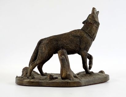 WATSON, Doug (1955-)
Howling wolf
Bronze...