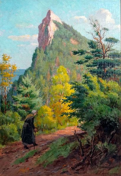 FRANCHÈRE, Joseph-Charles (1866-1921)
Untitled...
