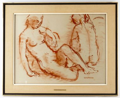 COSGROVE, Stanley Morel (1911-2002)
Nudes
Sanguine
Signed...