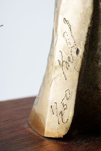 KIEFF, Antonio Grediaga (1936-)
Sombra (1980)
Bronze
Signed...