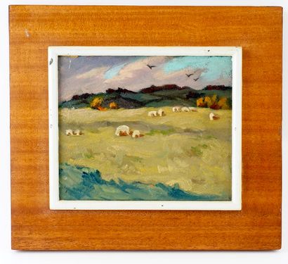DUGUAY, Rodolphe (1891-1973)
Untitled - Pastoral
Oil...