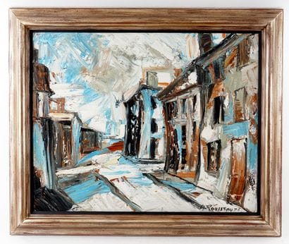 ROUSSEAU, Albert (1908-1982)
Untitled - Houses
Oil...
