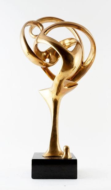 KIEFF, Antonio Grediaga (1936-)
Abstraction
Bronze
Signed...