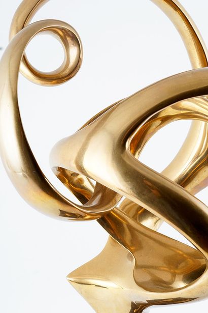 KIEFF, Antonio Grediaga (1936-)
Abstraction
Bronze
Signed...