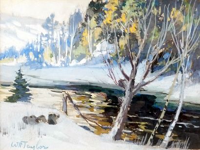 TAYLOR, William Hughes (1861 - 1960)
Winter...