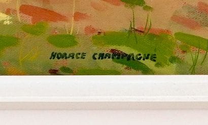 CHAMPAGNE, Horace (1937-)
