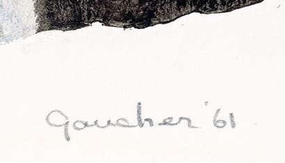 GAUCHER, Yves (1934-2000) 
