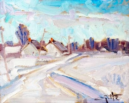 AYOTTE, Léo (1909-1976)
Untitled - Winter...