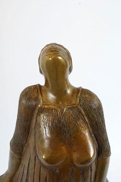 BÉLANGER, Gérard (1936-2019)
Woman
Bronze
Signed...
