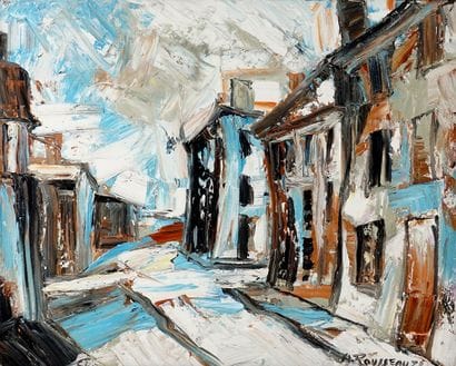 ROUSSEAU, Albert (1908-1982)
Untitled - Houses
Oil...