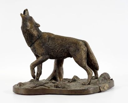 WATSON, Doug (1955-)
Howling wolf
Bronze...