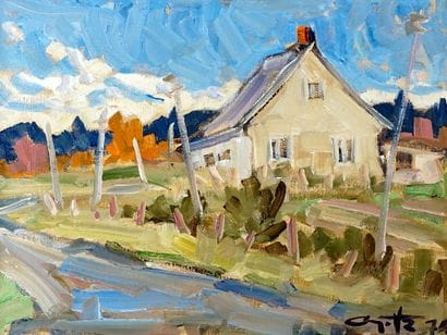 AYOTTE, Léo (1909-1976)
Untitled - Landscape
Oil...