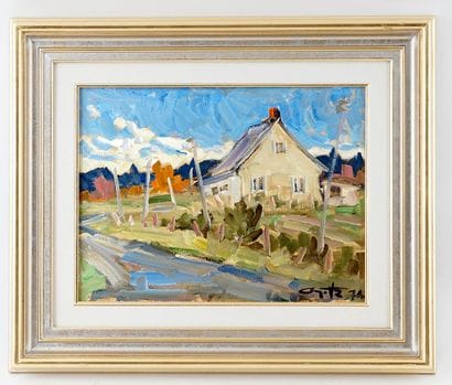 AYOTTE, Léo (1909-1976)
Untitled - Landscape
Oil...