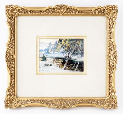 TAYLOR, William Hughes (1861 - 1960)
Winter...