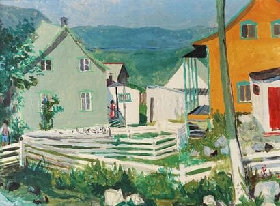 PELLAN, Alfred (1906-1988) 
Untitled - Charlevoix...