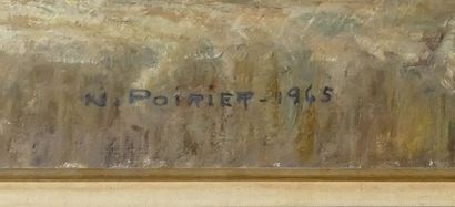POIRIER, Narcisse (1883-1984)
Untitled -...