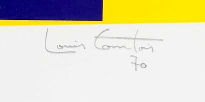 COMTOIS, Louis (1945-1990)
Untitled
Silkscreen...