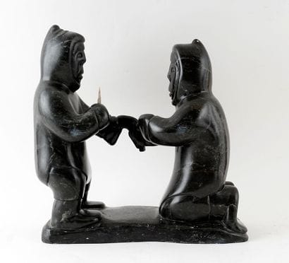 NINGEOK, Adamie (1948-)
The Squabble
Soapstone...