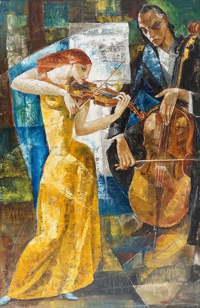 MARCZELL, György (1897-1979)
Unttiled - Violin...