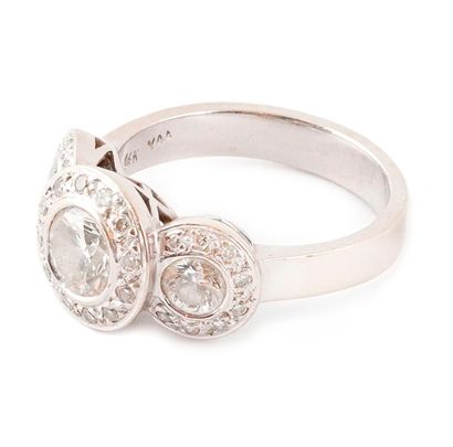 OR 14K, DIAMANTS / 14K GOLD, DIAMONDS
Bague...