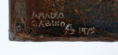 GABINO, Amadeo (1922-2004)
Untitled
Metal...