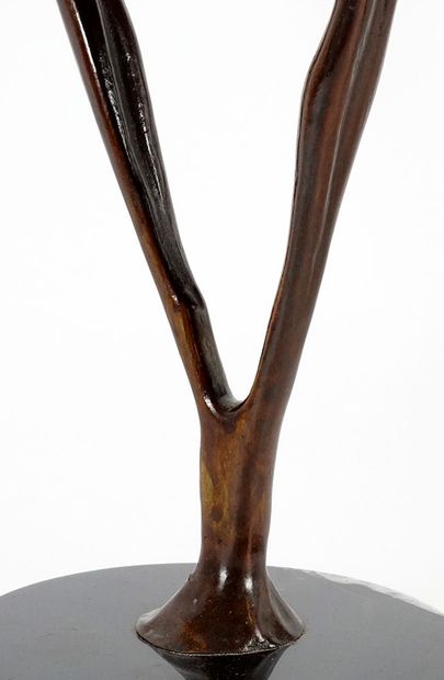 BUENO, Alicia (1956-)
Untitled - Arched nudes
Bronze...