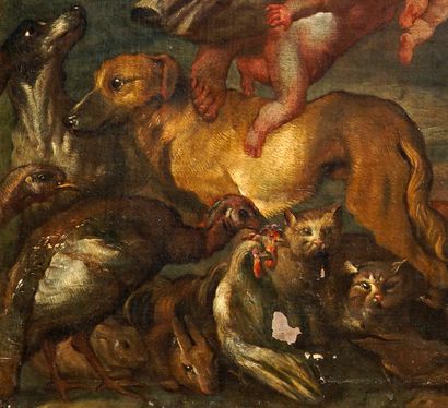 Attributed IL GRECHETTO (Giovanni Benedetto...
