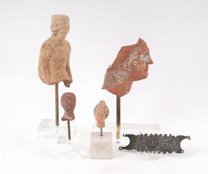 ANCIENT ROME
Set of 4 early Roman terracotta...