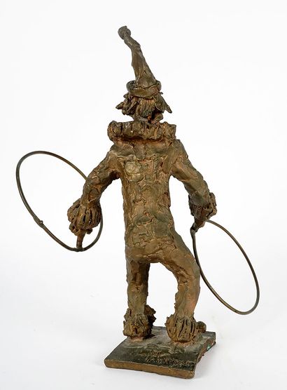 MIHAILESCU-NASTUREL, Monyo Simon (1926-)
Clown
Bronze...