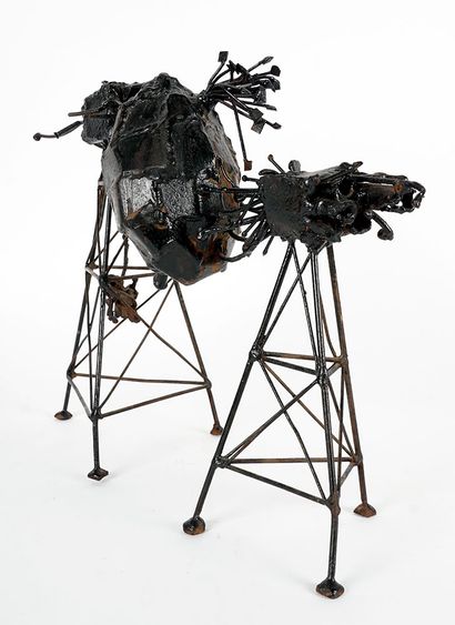 EUROPEAN SCHOOL 20TH C.
Untitled
Metal sculpture

Provenance:
Estate...
