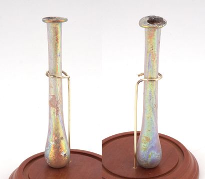 ANCIENT ROME
Set of 7 Roman glass flasks
Circa...