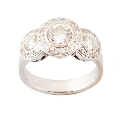OR 14K, DIAMANTS / 14K GOLD, DIAMONDS
Bague...