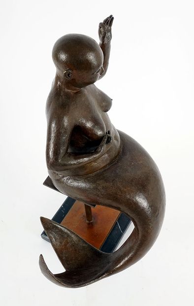 BENITO (active 20th c)
Siren
Bronze with...