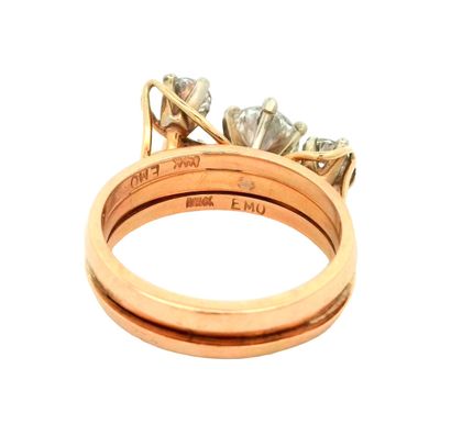 OR 14K, DIAMANTS / 14K GOLD, DIAMONDS
Bague...