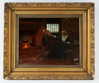 HILLIARD, William Henry (1836-1905)
Untitled...
