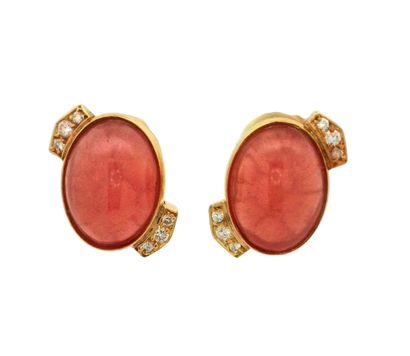 OR 18K, RHODOCHROSITE
Ensemble en or 18K...